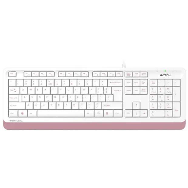 Клавиатура A4Tech Fstyler FK10 (белый/розовый)